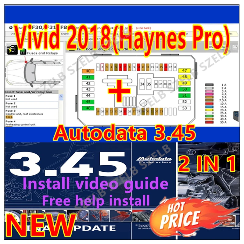 2026 Hot! Auto Repair Software Haynes Pro Vivid Workshop 2018 + Autodata 3.45+ Unlimited Install + Install Video + Free Install