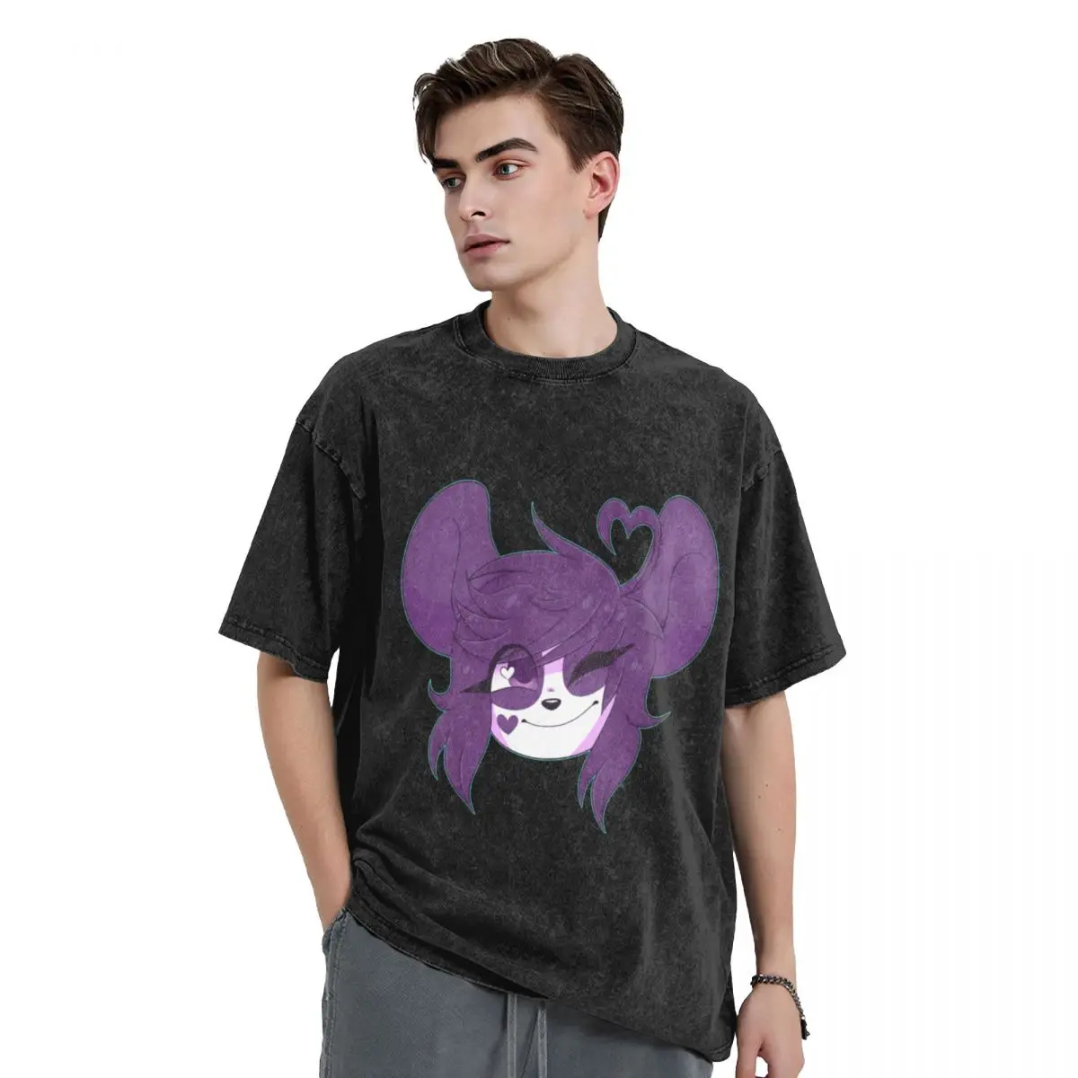 

ken ashcorp T-Shirt hippie clothes anime tshirt heavyweights cotton t shirt men