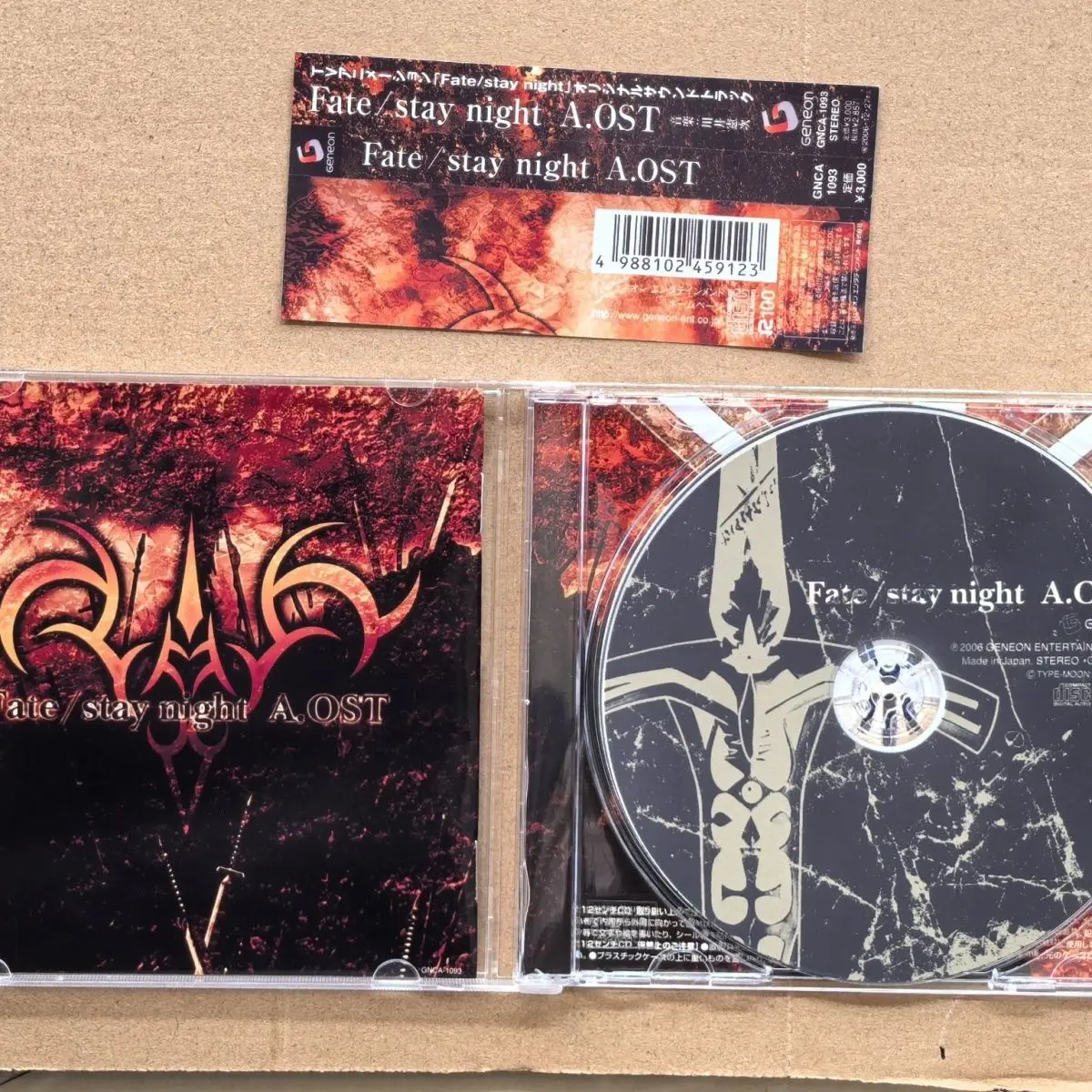 Anime Fate/stay night Kenji Kawai Muziek CD Greatest Hits OST Een Album Muziek Record Cosplay Walkman Auto Soundtrack Box Party muziek