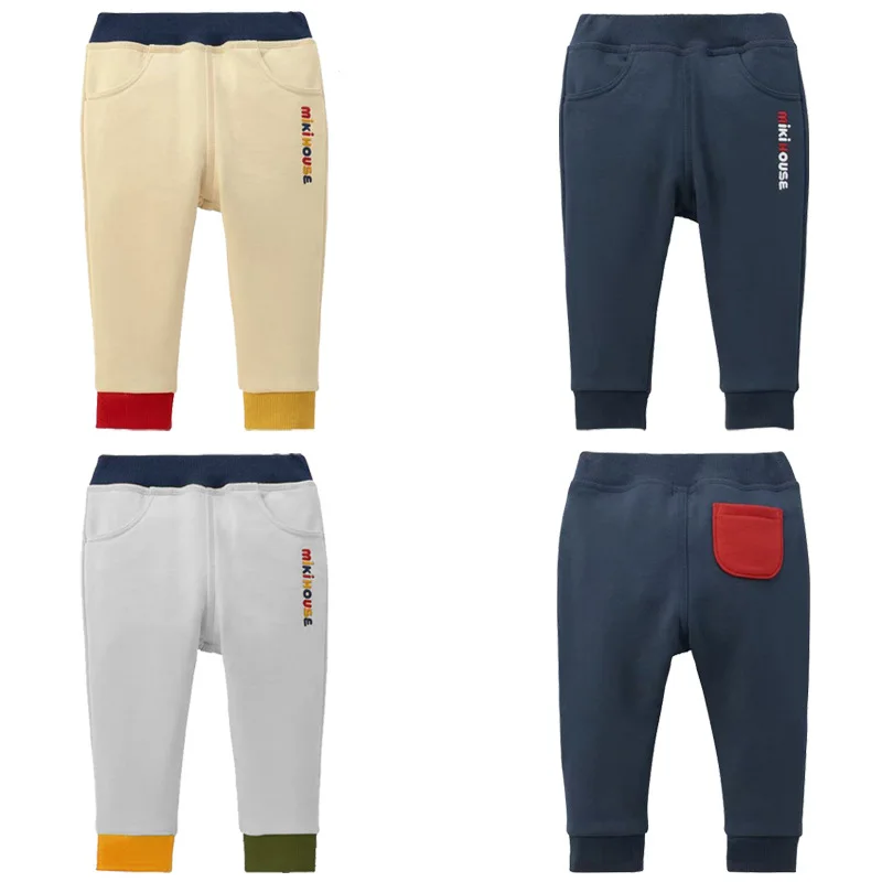 

New Boys' Trousers Letter Logo Embroidery Casual Baby Sweatpants Spring and Autumn