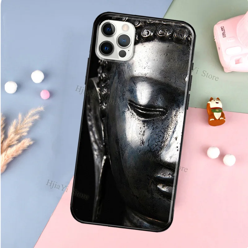 gautama buddha Soft Case For iPhone 13 11 Pro Max 12 mini X XR XS MAX 6 6S 7 8 Plus SE 2020 5S Phone Cover