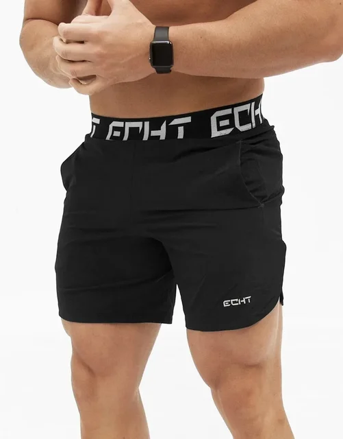 Nowe męskie spodenki do kulturystyki Fitness męskie letnie siłownie treningowe męskie oddychające szybkoschnące ubrania sportowe Jogger krótkie spodnie plażowe