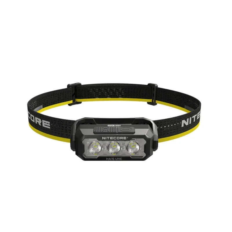 NITECORE HA15 UHE Headlamp 400Lumens 6*NiteLab UHE LEDs Include Battery For Camping, Hiking/Trekking