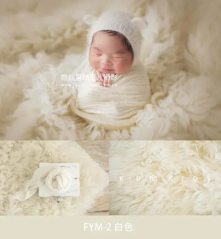 90x150cm Flokati Mat Greek Wool Blanket Baby Photography Props Blanket Newborn Wrap Baby Photo Background Blanket Photo Studio