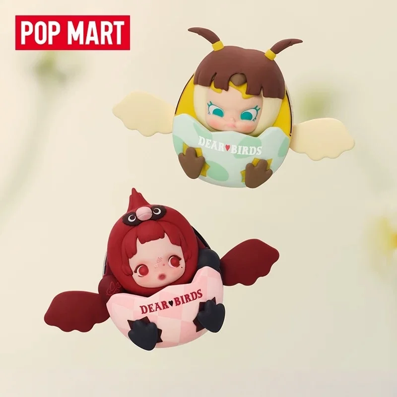 

POP MART Dear Birds Series In-Vehicle Perfume Blind Box Toys Mystery Boxes Guess Bag Action Figure Models Girl Boy Birthday Gift