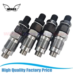 4PCS 093500-2850 093100-2240 1KZT 1KZTE 1KZ diesel engine fuel injector 23600-69105 for Toyota HILUX 4RUNNER HIACE LAND CRUISER
