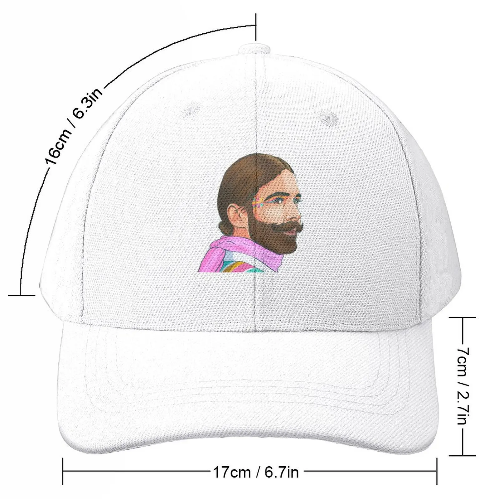 Fierceness Henny -- Jonathan Van Ness Baseball Cap New Hat Golf Hat Man cute Luxury Brand Women Hats Men's