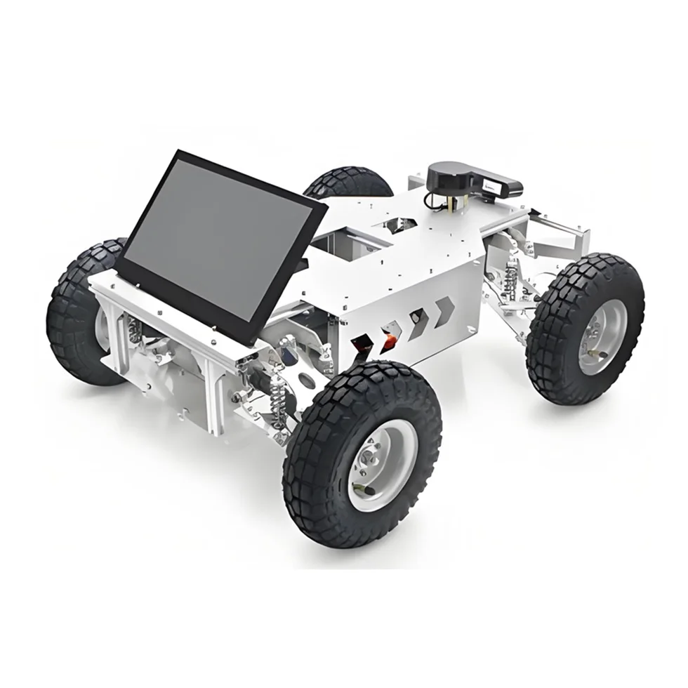 Maßgeschneiderte 4WD Mecanum RC Ground Unmanned Vehicle UGV Mobile Robot Car Chassis Platform