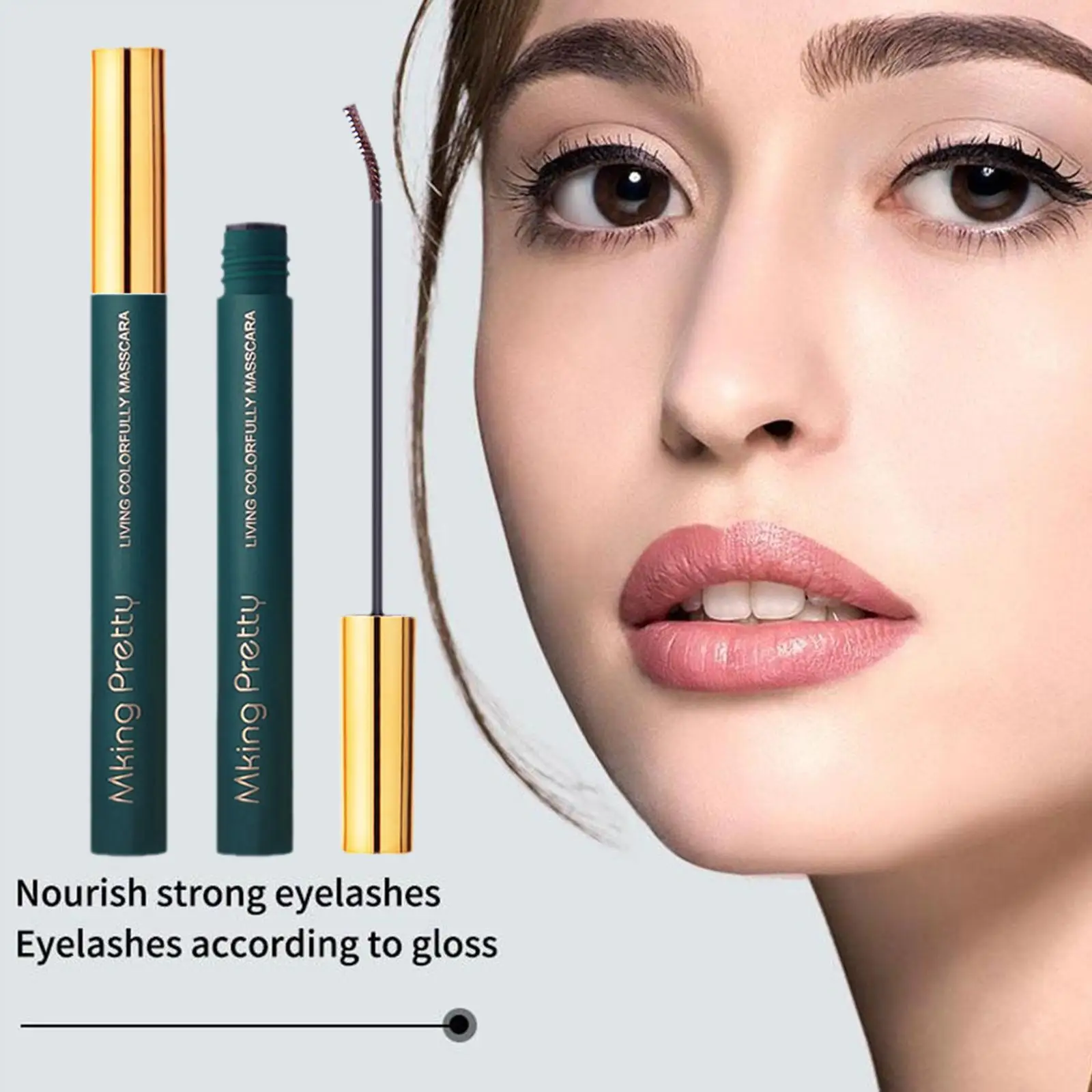 Magic Color Skinny Mascara Thick Waterproof Long Lasting Lashes Brush Mascara Makeup Wholesale Beauty Natural Eye W3B0