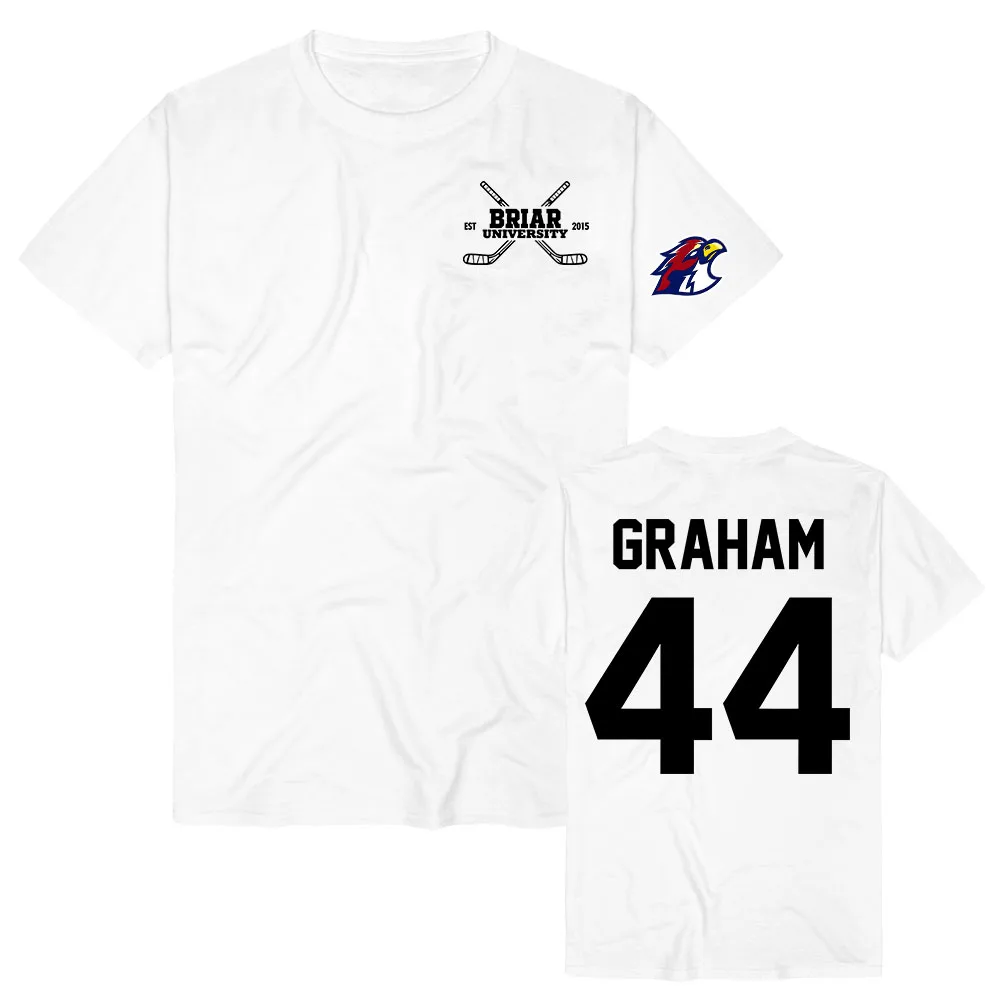Women Tees Off Campus TV Series T-shirt Graham 44 22 Design Tshirts DI LAURENTIS 66 Tucker46 Tshirts Graphic Merch Cotton Soft