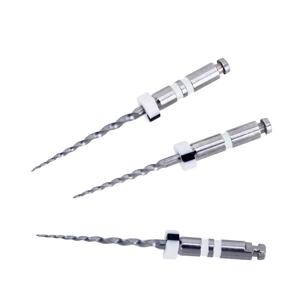 6 Pcs/Box BAISTRA Dental Retreatment Engine Root Canal NiTi File Fit for Removing Filling Material Before Canal Re-shaping