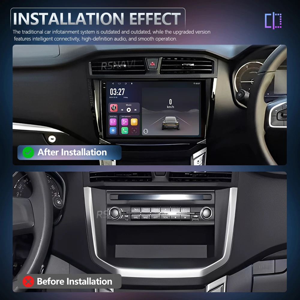 Android 16 Qualcomm Car Radio For Maxus T60 2017 - 2022 T70 2019 - 2021 Carplay Auto Navigation Video Player Stereo Multimedia