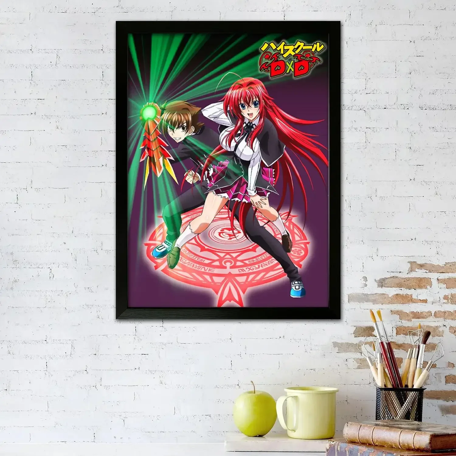 Anime Highschool DxD Poster Prints Wall Art Canvas Painting Poster For Modern Family Living Room Home Decor