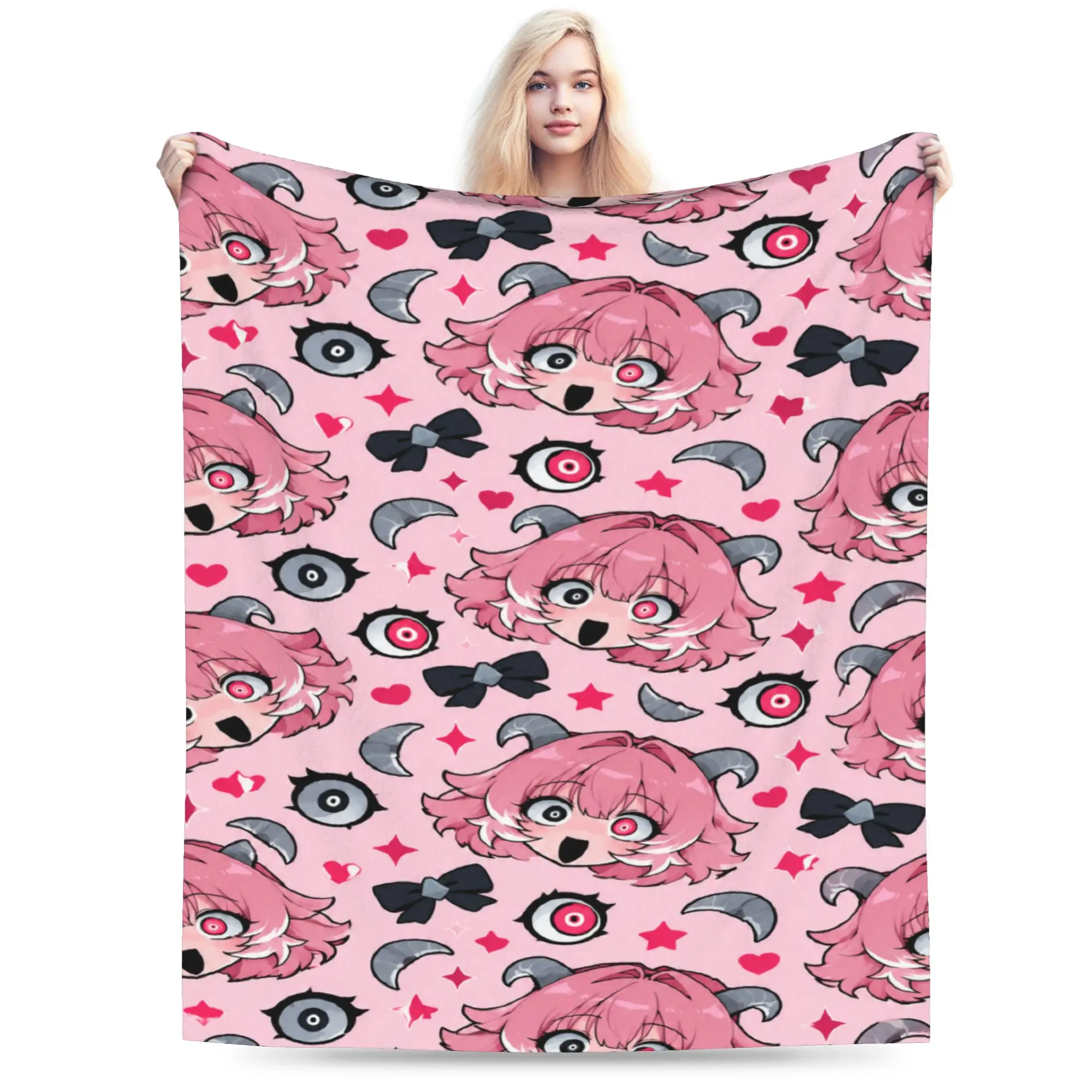 Drunken Goddess Reflux Warm Blankets  Picnic Plush Throw Blanket Graphic Couch Bed Flannel Bedspread Sofa Bed Cover
