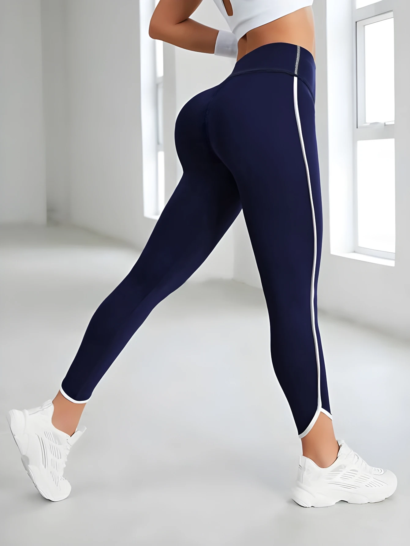 Yoga Pants High Waist Gym Leggings Sport Women Fitness Female Legging Tummy Control Running Tights Sexy Girl