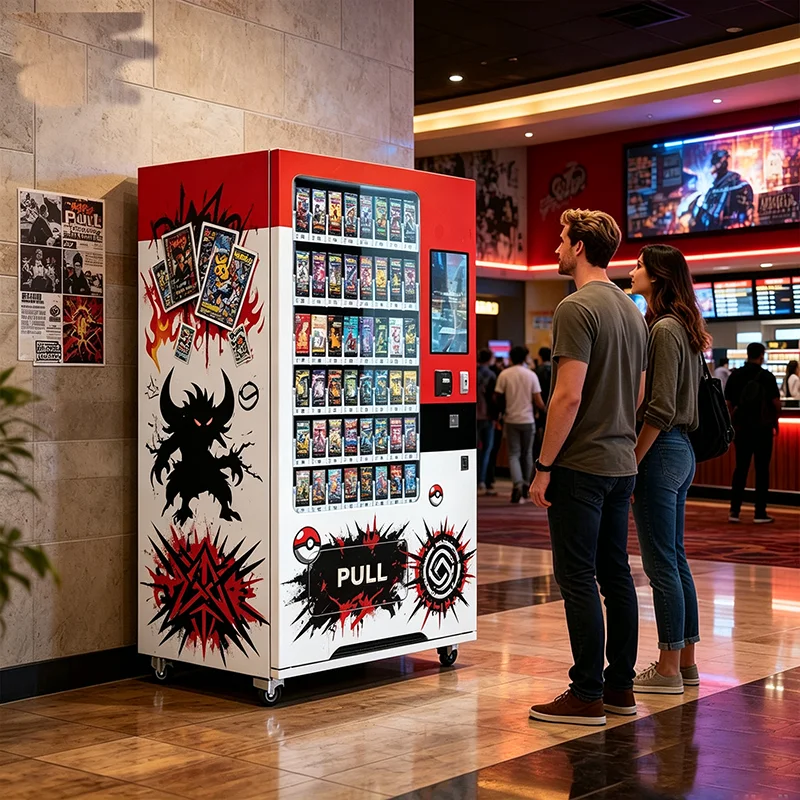 Meal Prep Vending Machine - Торговый автомат с функцией самообслуживания, удаленным
