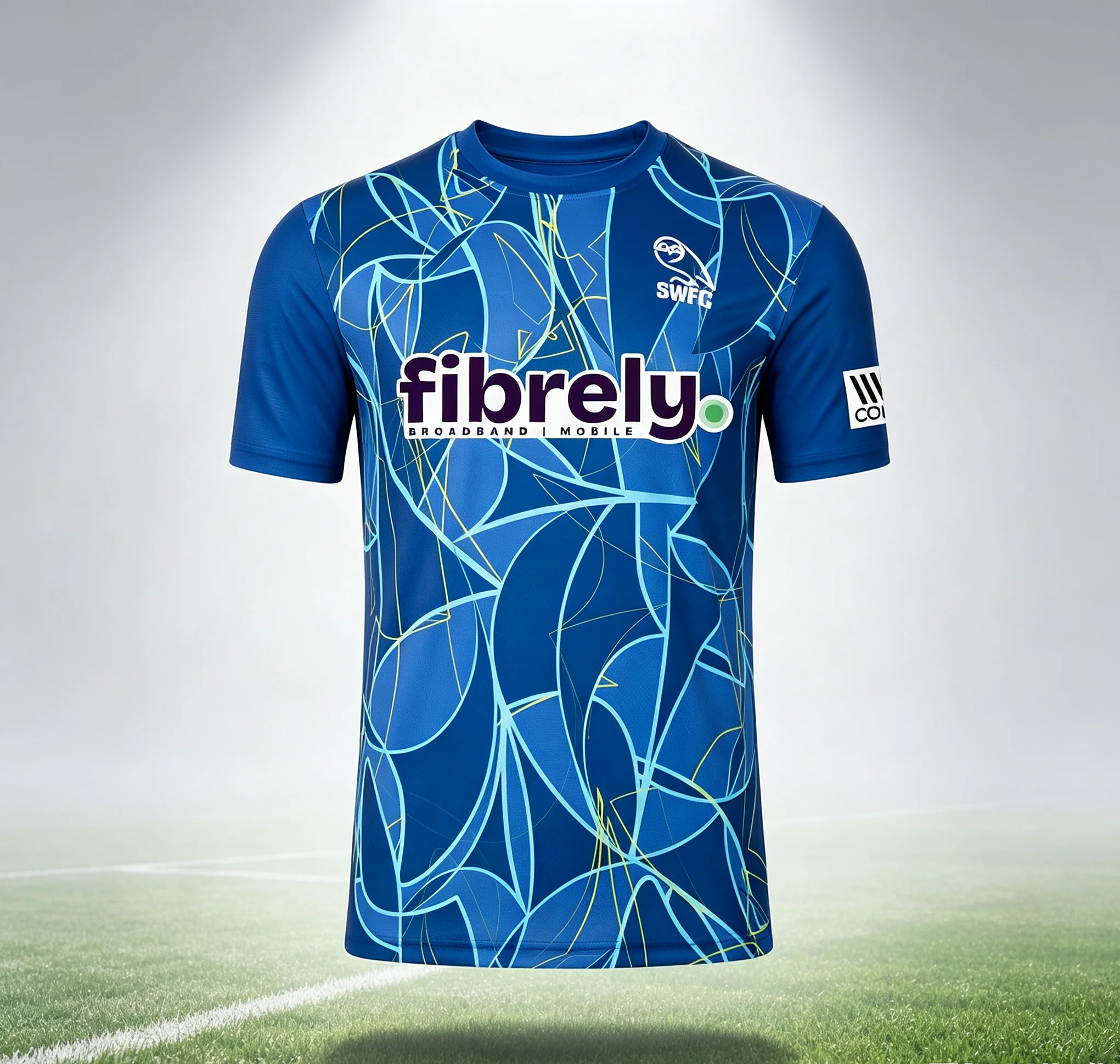 Sheffield Wednesday 3D-Druck Fußballtrikot Herren Sommer Outdoor T-Shirt Atmungsaktiv Schnelltrocknend Streetwear Kleidung Unisex – Detail 1