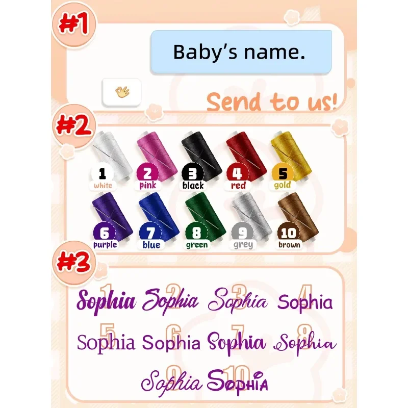 Personalized Cotton Baby Bib Set with Bow Headband Infant Feeding Burp Cloth Custom Saliva Towel Newborn Shower Gifts