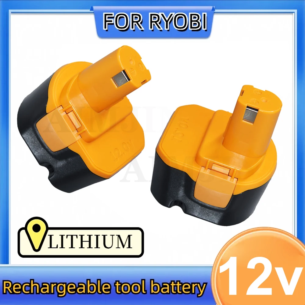

4800mAh 6800mAh 9800mAh for Ryobi 12V Power tool Battery Replacement B-8286 BPT1025 RY-1204 1400143 1400652 1400670 440000