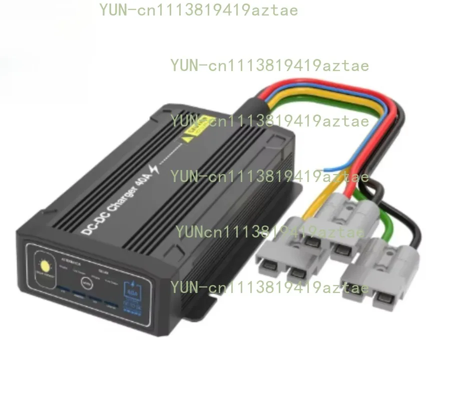 12V 24V DC‑DC Battery Charger 25A 40A For Campervan Caravan Trailer RV Replacement Accessory