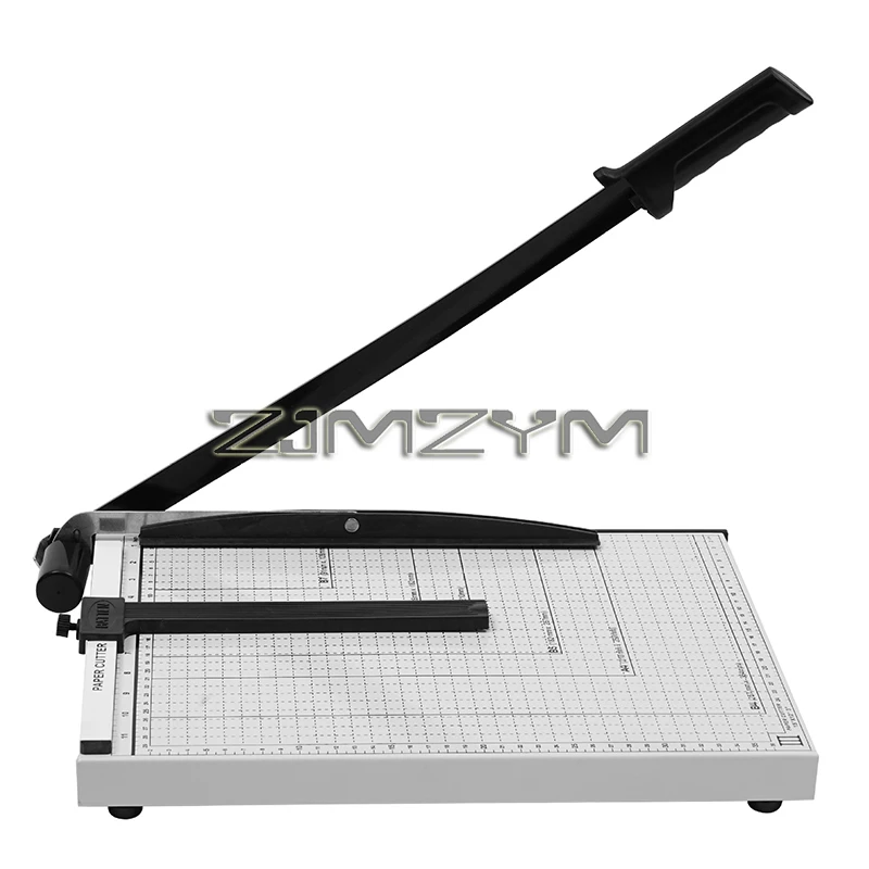 B4 Paper Cutter Metal Bottom Series Paper Cutting Machine Manual Knife Type Paper Trimmer for Office Craft or Pictures