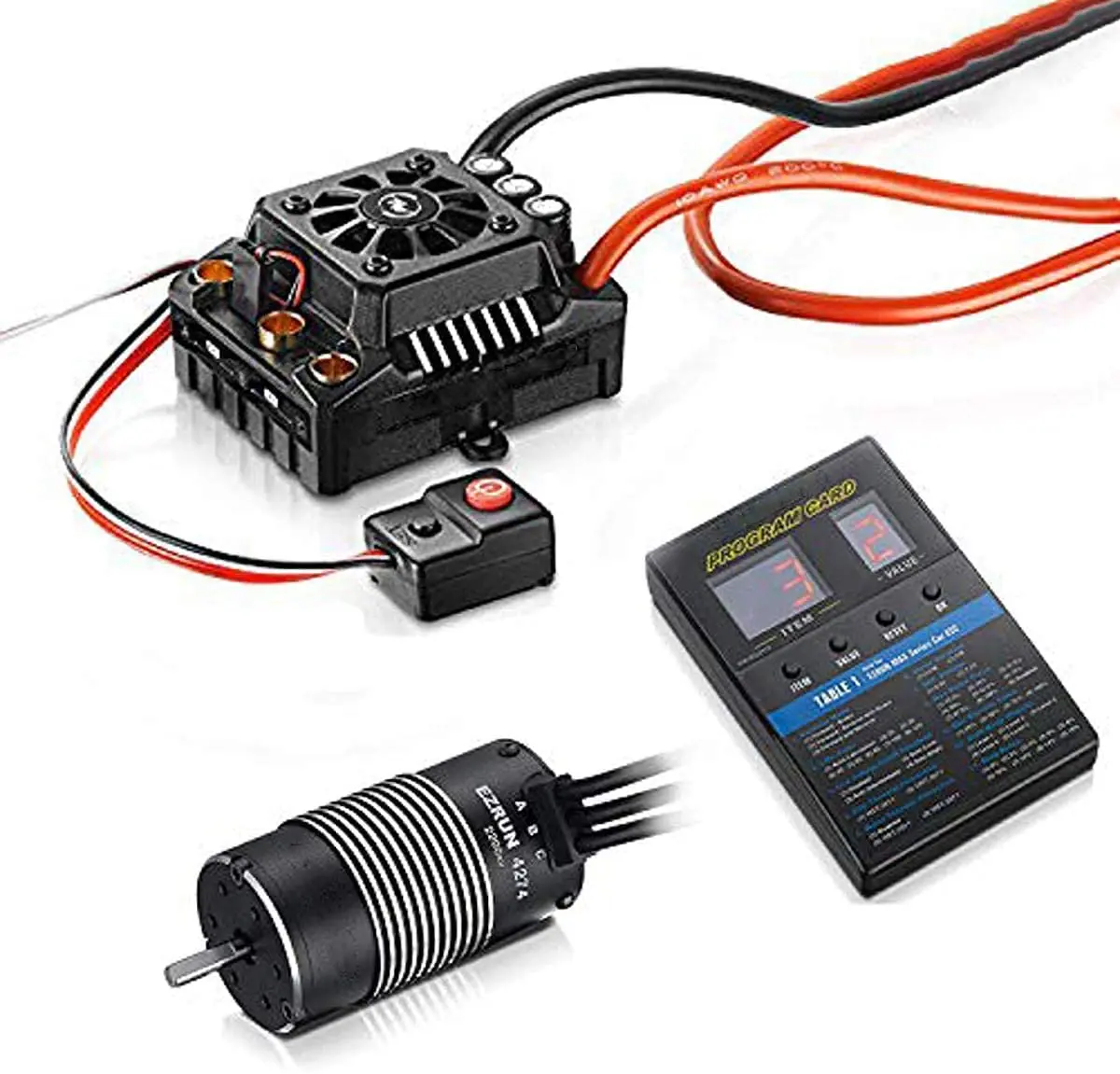 HOBBYWING EZRUN Max8 150A ESC Combo with EZRUN 4274 2200KV RC Brushless Motor (Trax -Plug)