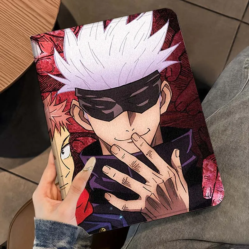 J-Jujutsu K-Kaisens Cool Tablet Case Para Xiaoxin Legion Tab Y900 Y700 K10 M10 P11 Pad Pro GT Plus 3a Geração 4 8.8 11 11.5