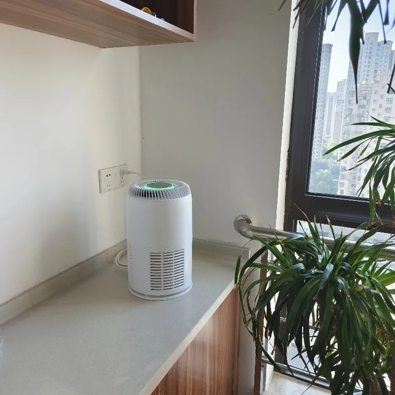 Cheap Household Quality Air Purifier with HEPA Filter Plug-In Device with Sensor for Fresh Air for Hotels