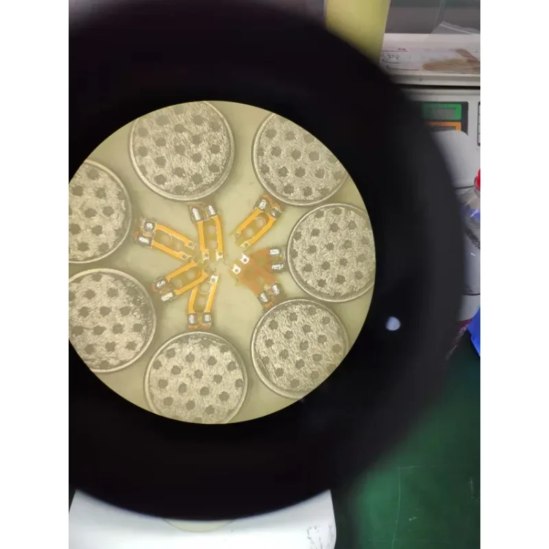 Voice coil horn tin wire hot press welding machine