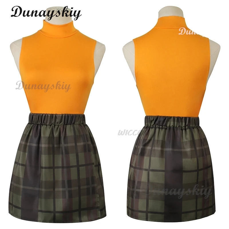 مجموعة Resident Evil 4 طبعة جديدة آشلي جراهام التأثيرية الرسمية سترة بنية متماسكة سترة منقوشة فستان 2025 طلب مسبق للهالوين