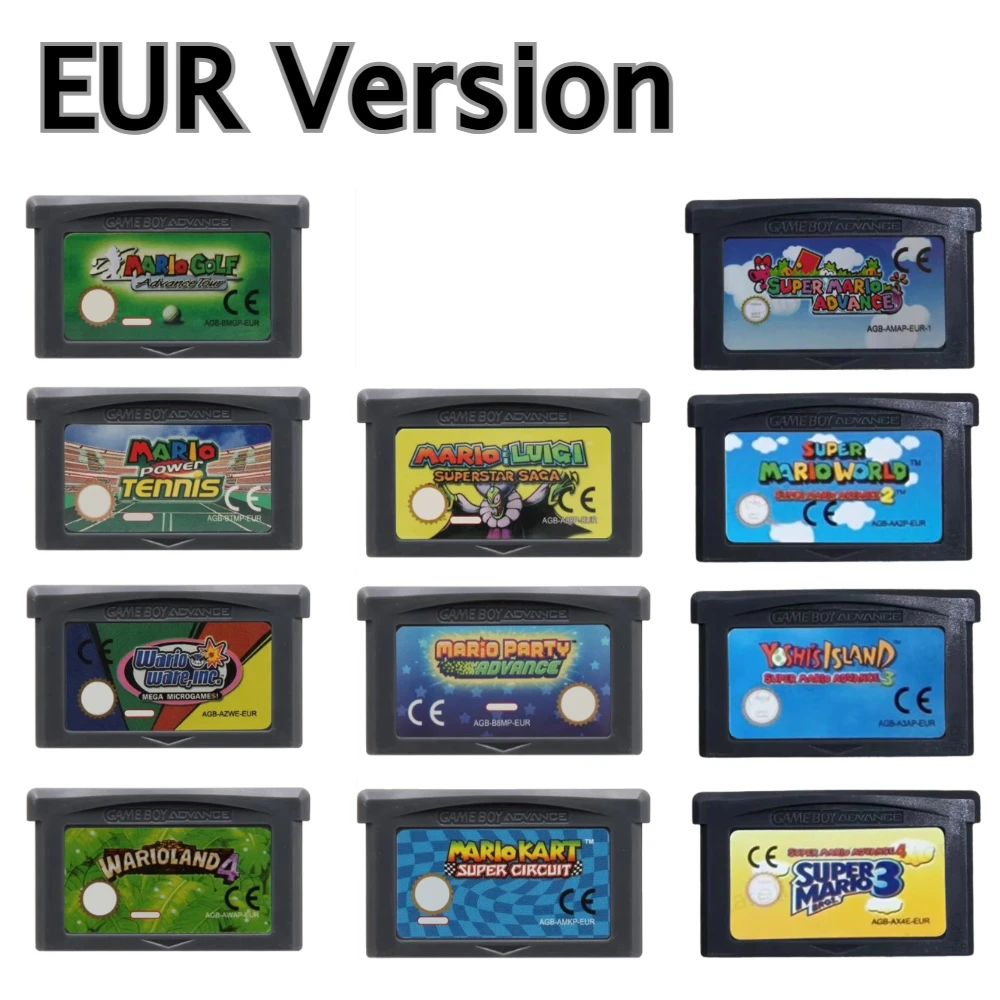 Cartouche de jeu GBA 32 bits U - Gaming Console Mario avis et prix