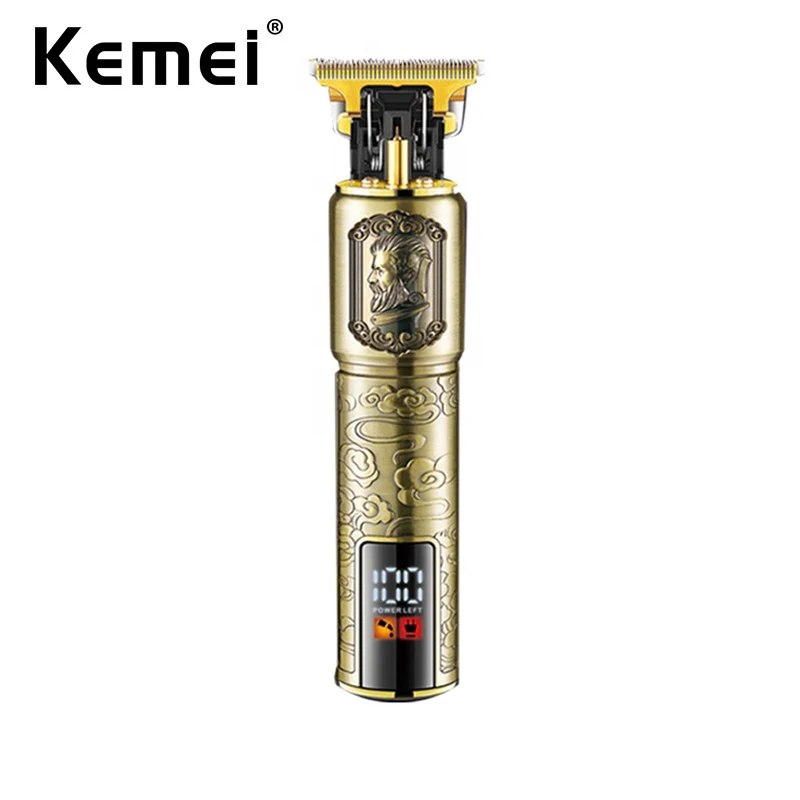 

Kemei T9 USB Electric Hair Cutting Machine Rechargeable Hair Clipper Shaver Trimmer for Men Barber Professional Beard Trimmer