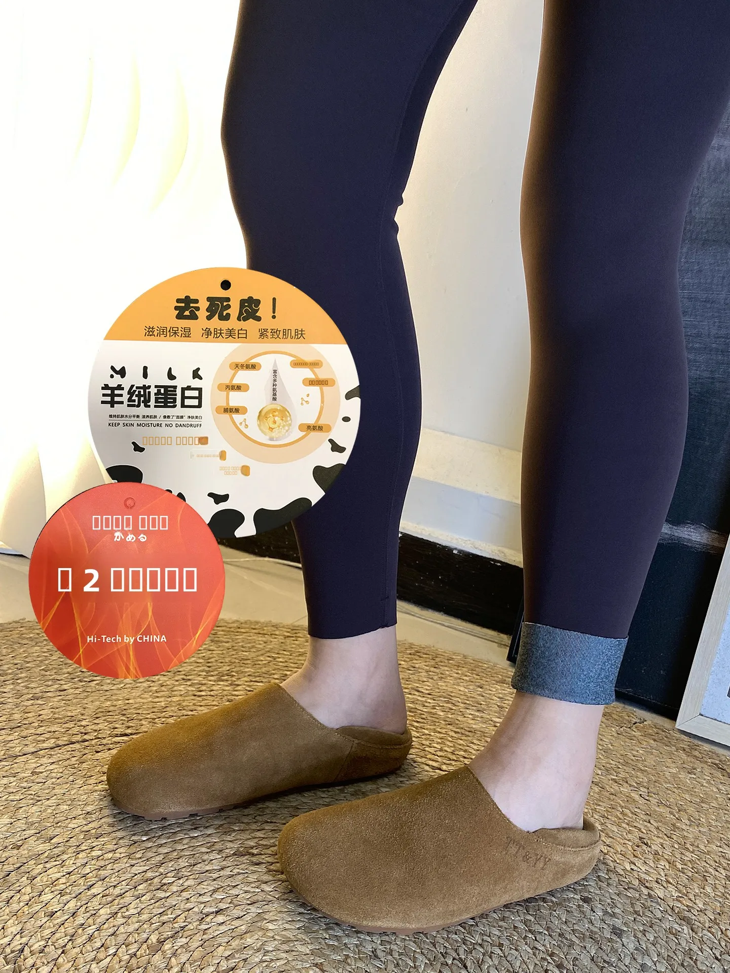 

Женские утепленные леггинсы с высокой талией для йоги и фитнеса, осенне-зимние теплые брюки, повседневная верхняя одежда, высокоэластичные