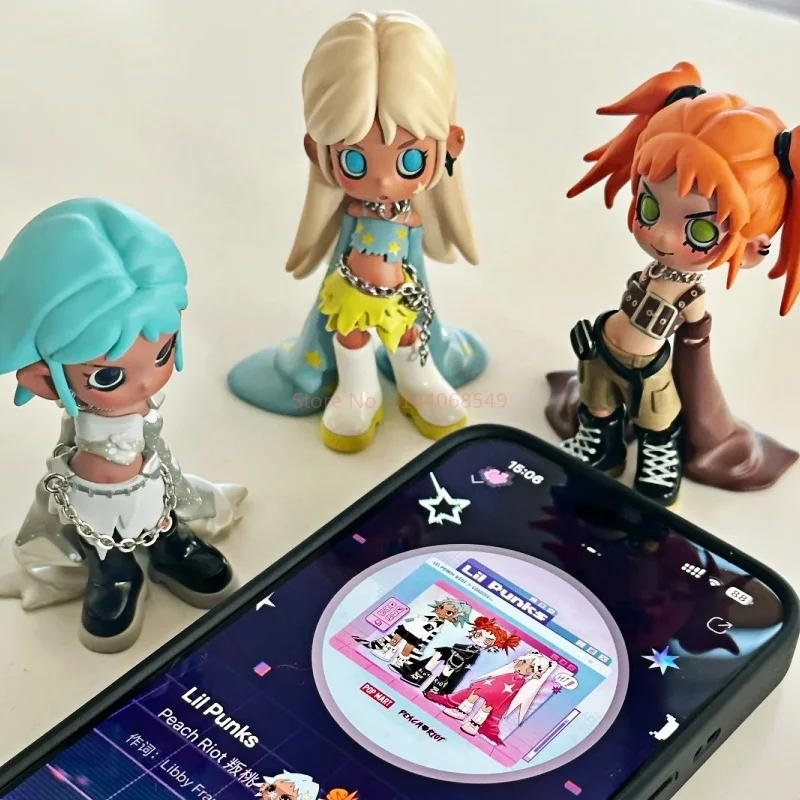 Genuine 2025 In Stock Lil Peach Riot Loading Series Blind Box Cute Collectible Toys Trendy Item Desktop Decoration Birthday Gift