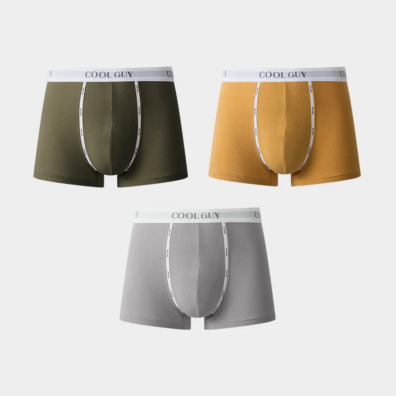 Semir 3Pcs Shorts Underwear Men 2024 New Arrival Spring Summer Breathable Lingeris