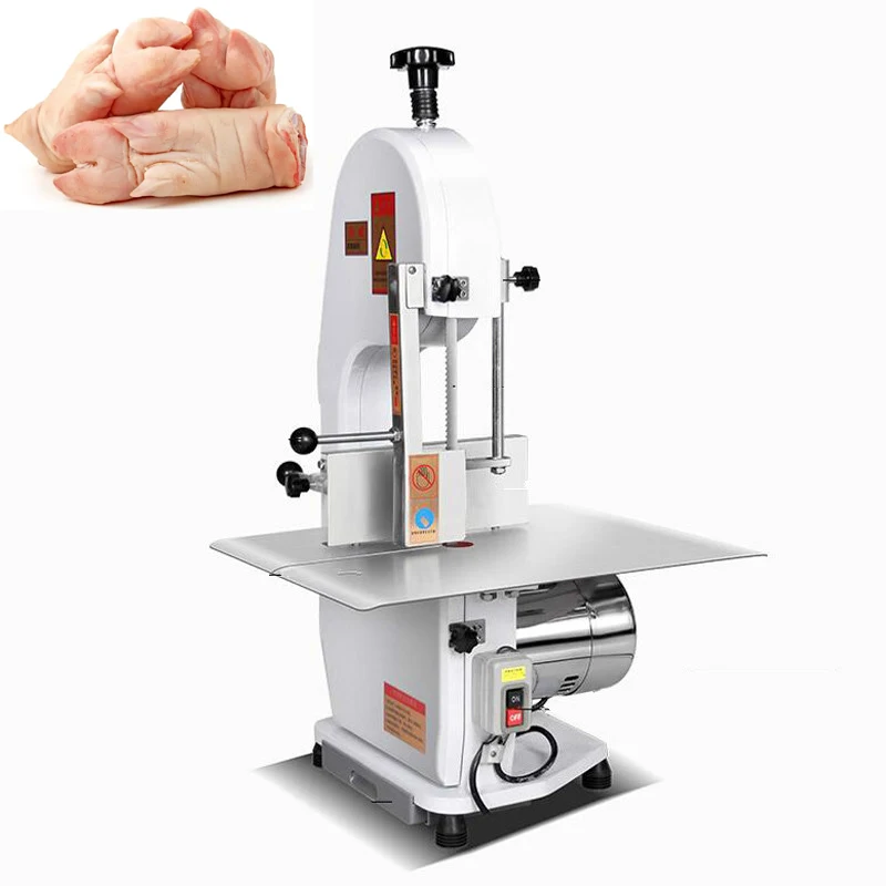 

Commercial Saw Bone Machine Desktop Ribs Meat Slicer Electric Bone Cutting Machine Frozen Meat Cutter 1.5kw 110V / 220V
