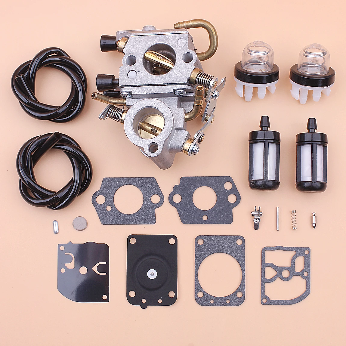 Carburetor Carb For Stihl TS410 TS420 Fuel Filter Line Primer Bulb Gasket Repair Kit Cut Off Saw motosierras Chainsaw Spare Part