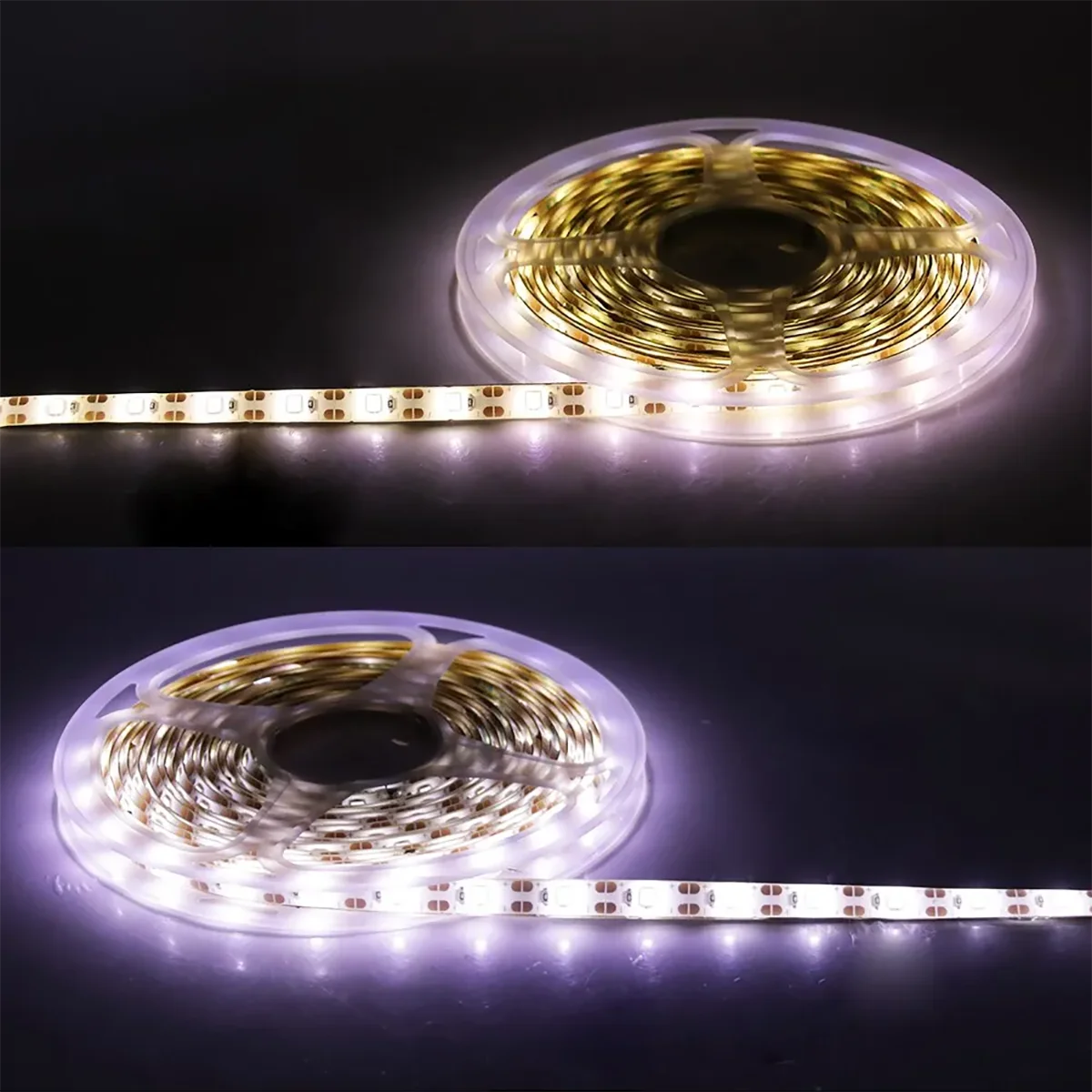 1M/3M/4M/5M taśma LED z USB 5V 30LEDs/m 2835 ściemnialna taśma elastyczna lampa do ekran TV podświetlenia pokoju dekoracja atmosfery