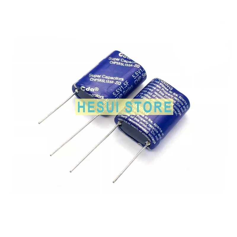 1/5/10pcs Original Farrah 5.5V1.5F combined supercapacitor 16*8*22MM CHP-5R5 L 155R-PC