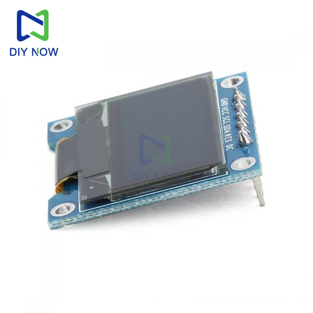 Mini 0,96 inch monochrome Oled-displaymodule 6-pins 3,3 V resolutie 128x64 besturingschip SSD1306 Spi/Iic