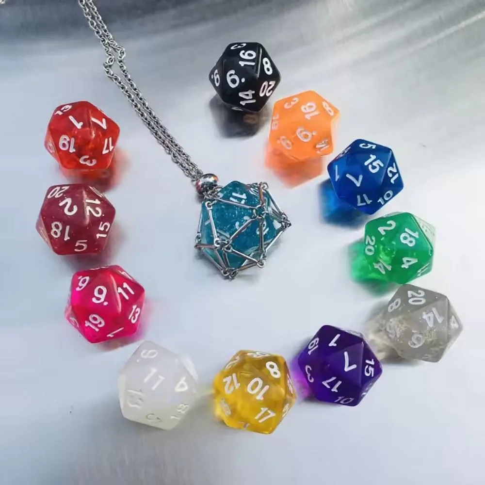 New Metal Net Cage Crystal Necklace Stainless Steel Stone Holder Necklace Dice Crystal Pendant Necklace Jewelry for Women Men
