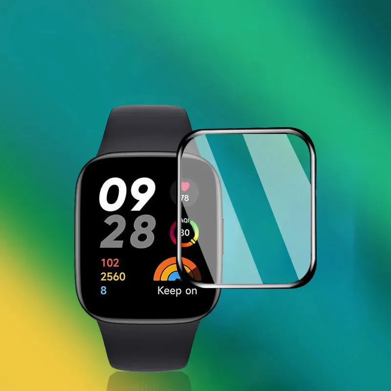 Skinlee For Redmi Watch 6 Curved screen fully coated steel film For Redmi Watch 6 Tempered protective film