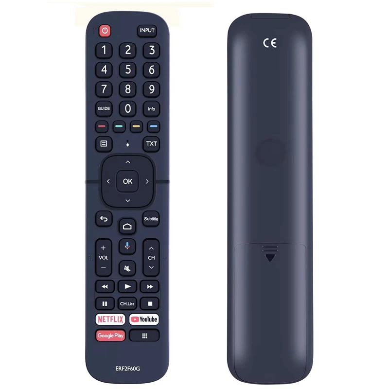 ERF2F60G remote control compatible with Hisense 32A56E 40A56E 50H8F 65A6501EU  HU100L5 50H78G 55H78G