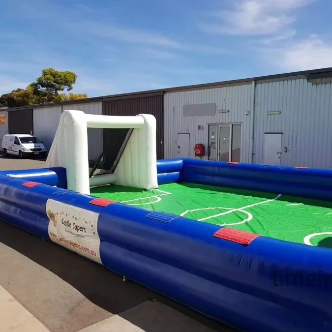Aufblasbarer Tonhöhe für Kinder im Freien, Fußballplatz, wasserabweisend, für Werbeschlauchboote