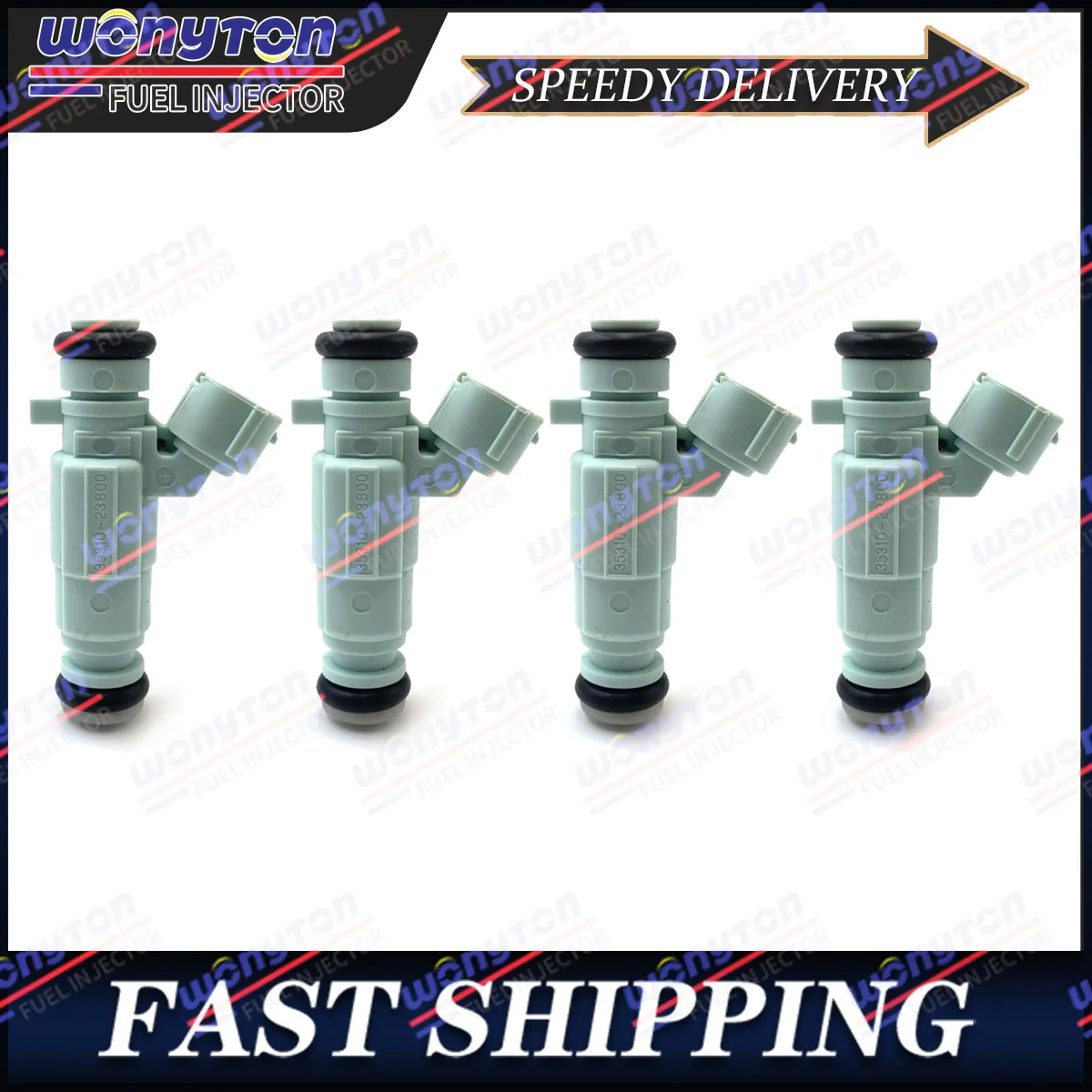 

4Pcs High Quality Car Fuel Injector Nozzle For HYUNDAI ELANTRA KIA SOUL SPECTRA 2.0L 35310-23800