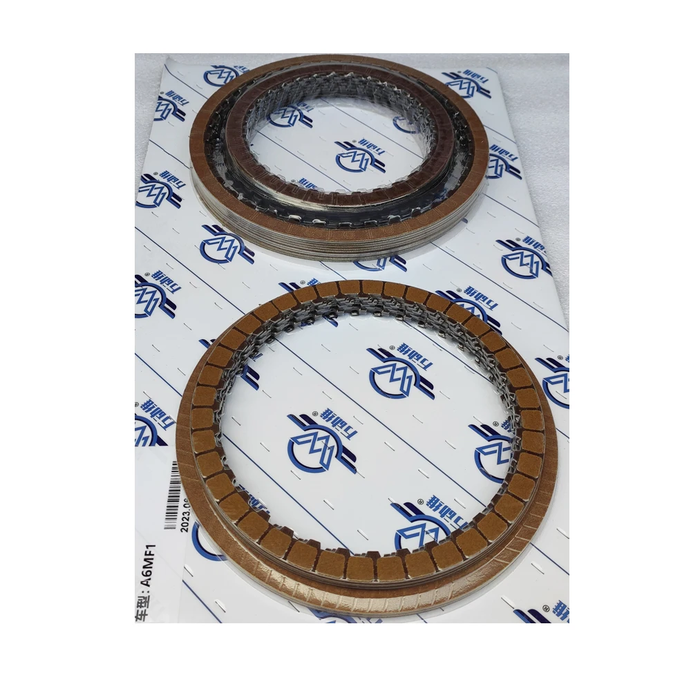 A6MF1 A6MF2 Transmission Clutch Friction Plate Kit Fix Slip Burn Delayed Shift Fit Kia Hyundai 6AT Gearbox
