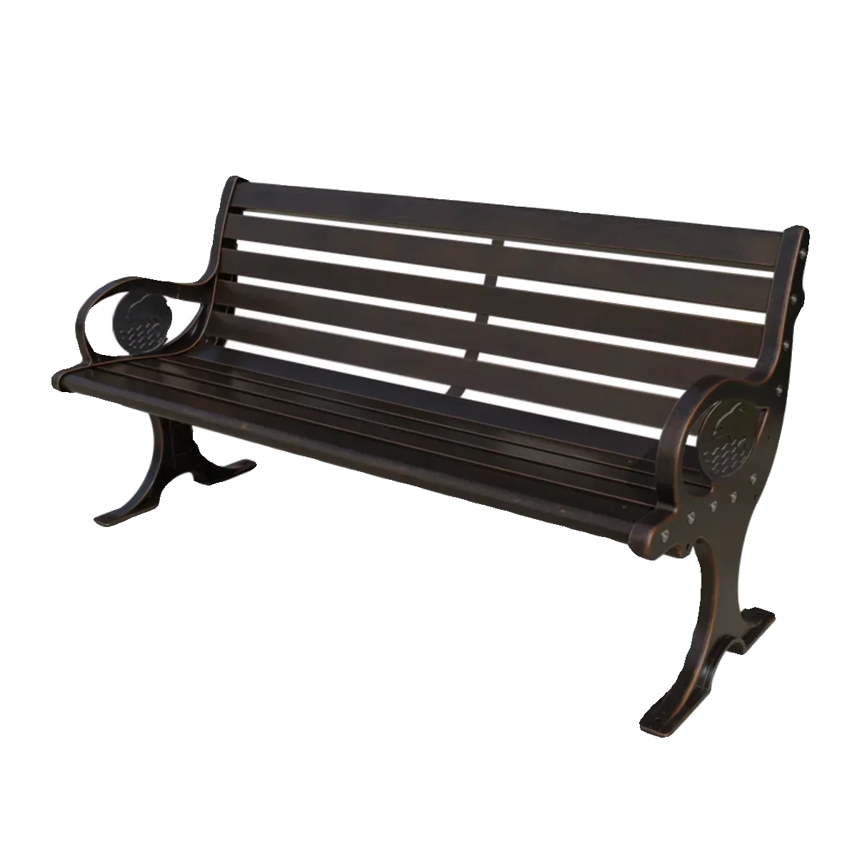 

Cast Aluminum Park Chair Outdoor Bench Courtyard Bench