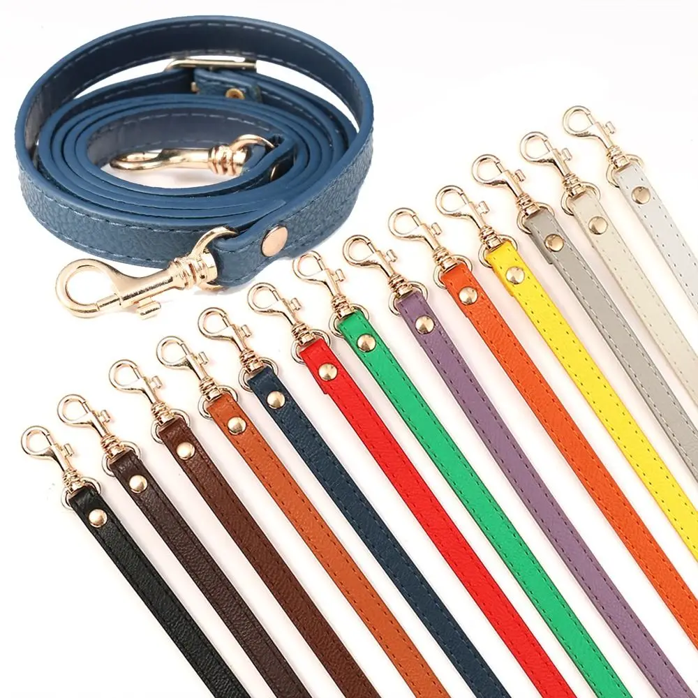 120cm  DIY Women Bag Replacement Strap Leather Shoulder Bag Strap Bag Belt Purse Handle Crossbody Strap Bag Accessories