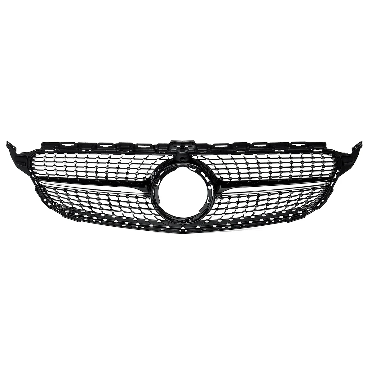 New Car Front Bumper Upper Grill Grille For Mercedes For Benz C Class W205 C200 C250 C300 C350 2019 2020 2021 Front Grill