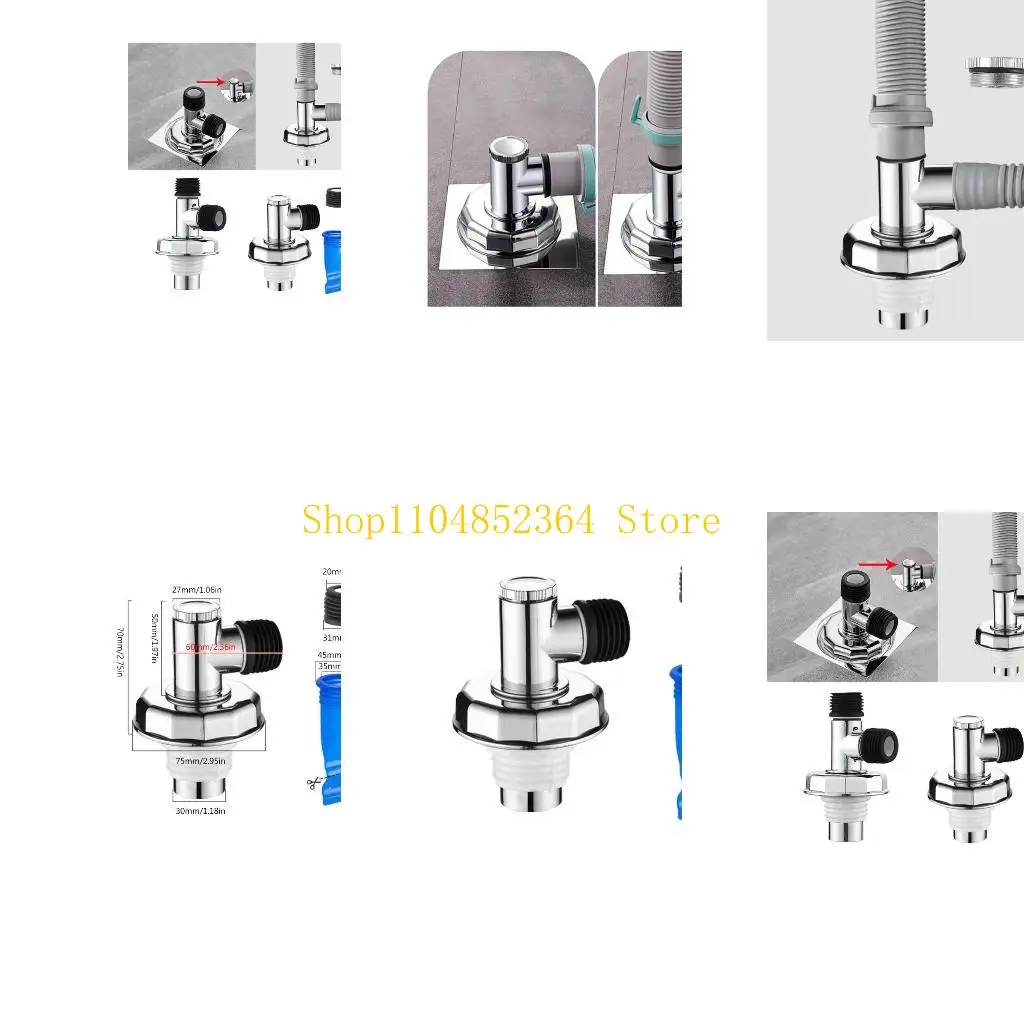 

652f стиральная машина дренаж с дренажным адаптером анти-переполнения канализационный разъем трубной трубы